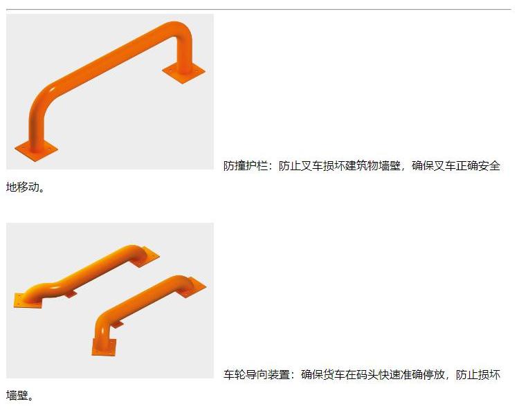 仓库装卸货平台可选配装置